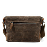 Retro Laptop Briefcase Bag Cowhide Leather Handbags 13inch Pad Bag