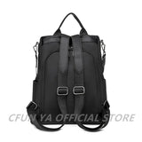 Retro Large Capacity Backpack Women Oxford Rucksack