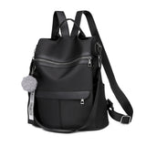 Retro Large Capacity Backpack Women Oxford Rucksack