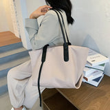 Retro Large Capacity Oxford Handbag Women Bag Tote Bag