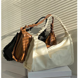 Leather Shoulder Bag Large Capacity Handbag