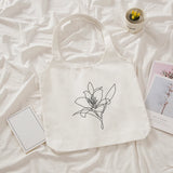 Retro Literary Canvas Bag Women Shoulder Bag Ulzzang Harajuku Cotton Shopping