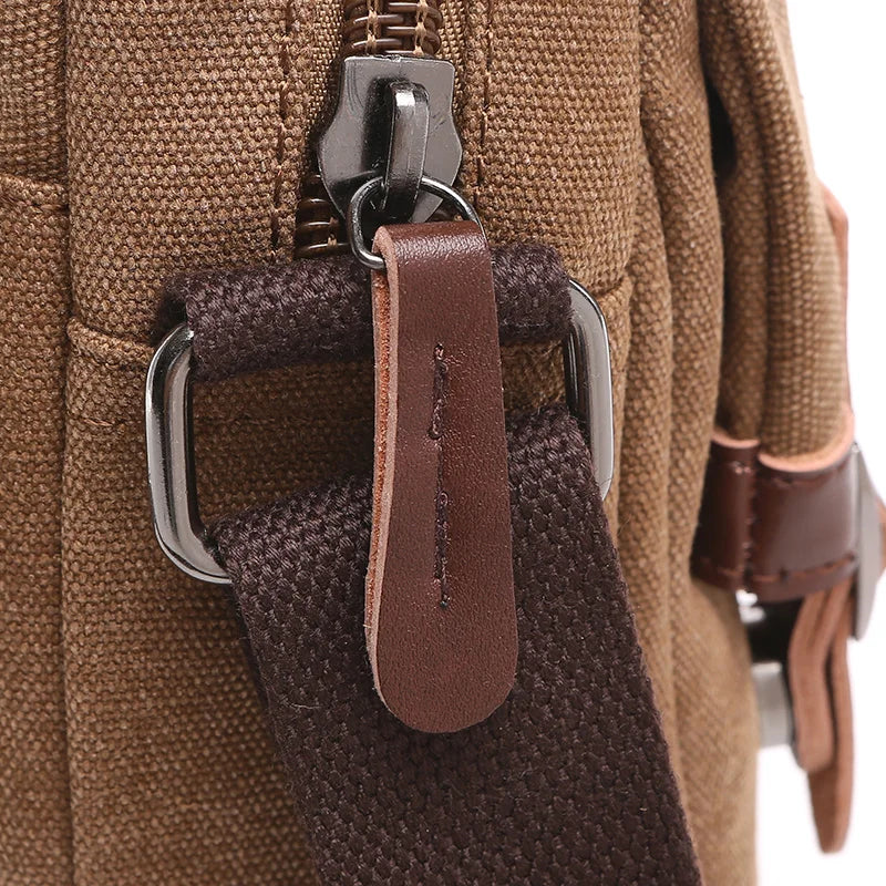 Canvas Crossbody Bag Vintage Casual Office Travel Handbag
