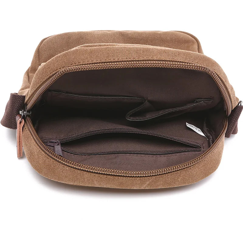 Canvas Crossbody Bag Vintage Casual Office Travel Handbag