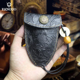 Men's Smart Key Wallet Leather Key Pocket Organizer