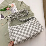 Women's Retro Messenger Bag Large Capacity Commuter Bag