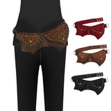 Retro Metal Waist Bag Purse Multifunctional Mobile Phone Storage Bag