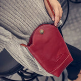 Retro Mini Bucket Crossbody Bag Women Shoulder Bags PU Leather