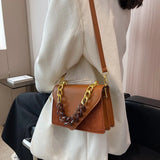 Retro Mini Flap Shoulder Bags Winter Trends Chain Handbags Purses Crossbody Bag