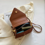 Retro Mini Flap Shoulder Bags Winter Trends Chain Handbags Purses Crossbody Bag