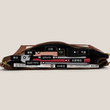 Nubuck Leather Crossbody Shoulder Bag for Women