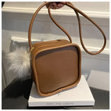 Retro One Shoulder Bag Women's Small Square Bag Crossbody Bags