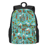 Vintage Western Cowboy Backpack for Men and Women