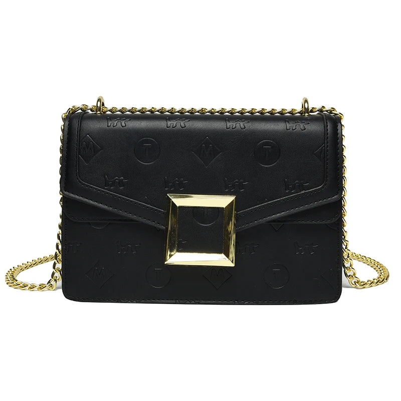 Retro PU Leather Flap Crossbody Bag for Women Totes Handbag