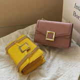 Retro PU Leather Flap Crossbody Bag for Women Totes Handbag