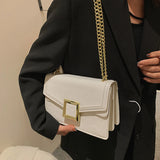 Retro PU Leather Flap Crossbody Bag for Women Totes Handbag