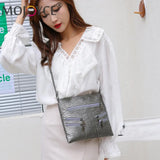 Retro PU Leather Shoulder Bag Women Large Capacity Messenger Small Bags