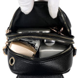 Retro PU Leather Small Crossbody Bag Solid Flap Phone Purse