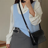 Patent Leather Women's Underarm Bag Small Square Shoulder Messenger Bags