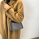 Retro Plaid Printing Shoulder Bag Fashion Ladies Holiday Travel Bag