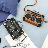 Sequin Radio Rock Style Crossbody Bag Female Shoulder Bag