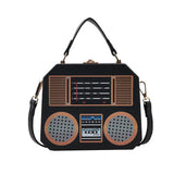 Retro Radio Purse Handbag for Women Party Clutch Evening Bag