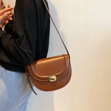 Retro Saddle Bags Autumn Shoulder Bag Crossbody Bags