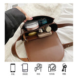 Retro Saddle Bags Autumn Shoulder Bag Crossbody Bags