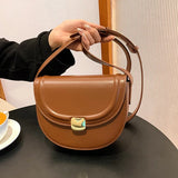 Retro Saddle Bags Autumn Shoulder Bag Crossbody Bags