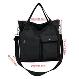 Retro Canvas Shoulder Bag Tote Handbag for Women Girls