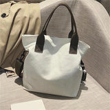 Retro Canvas Shoulder Bag Tote Handbag for Women Girls