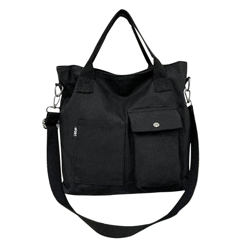 Retro Canvas Shoulder Bag Tote Handbag for Women Girls