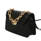 Retro Shoulder Bag Stylish Crossbody PU Leather Handbag Female Messenger