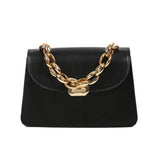 Retro Shoulder Bag Stylish Crossbody PU Leather Handbag Female Messenger