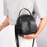 Retro Shoulder Bag for Women Soft PU Leather Crossbody Bag Big Capacity