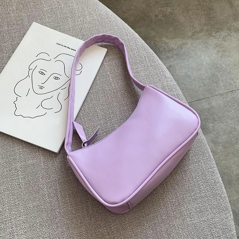 Vintage Shoulder Bag PU Leather Mini Bolsa Women's Handbag