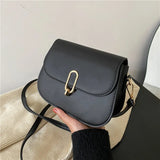 Retro Shoulder Bags Solid Crossbody Women's Bags Large Capacity Handbags
