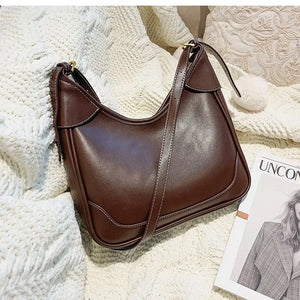 Classic Shoulder Bag PU Leather Crossbody