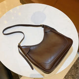 Classic Shoulder Bag PU Leather Crossbody