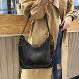 Classic Shoulder Bag PU Leather Crossbody