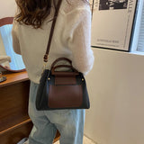 Retro One-shoulder Messenger Bag with Large Capacity