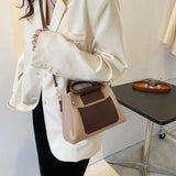 Retro One-shoulder Messenger Bag with Large Capacity
