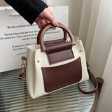 Retro One-shoulder Messenger Bag with Large Capacity