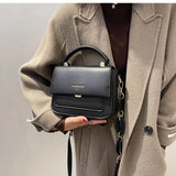 Retro Small Square Bag Tote Crossbody Shoulder Bags for Women