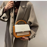 Retro Small Square Bag Tote Crossbody Shoulder Bags for Women