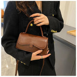Retro Small Square Bag Women's Bag Version Temperament Casual Shoulder Bag