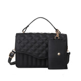 Retro Solid Bag Women's Small Square Bag Shoulder Crossbody