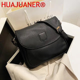 Retro Messenger Bag Women Travel Handbag Crossbody Leather Shoulder Bag