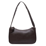Retro PU Leather Tote Bag Women's Shoulder Handbag
