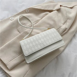 Embroidered Retro Square Bag One-shoulder Small Bag